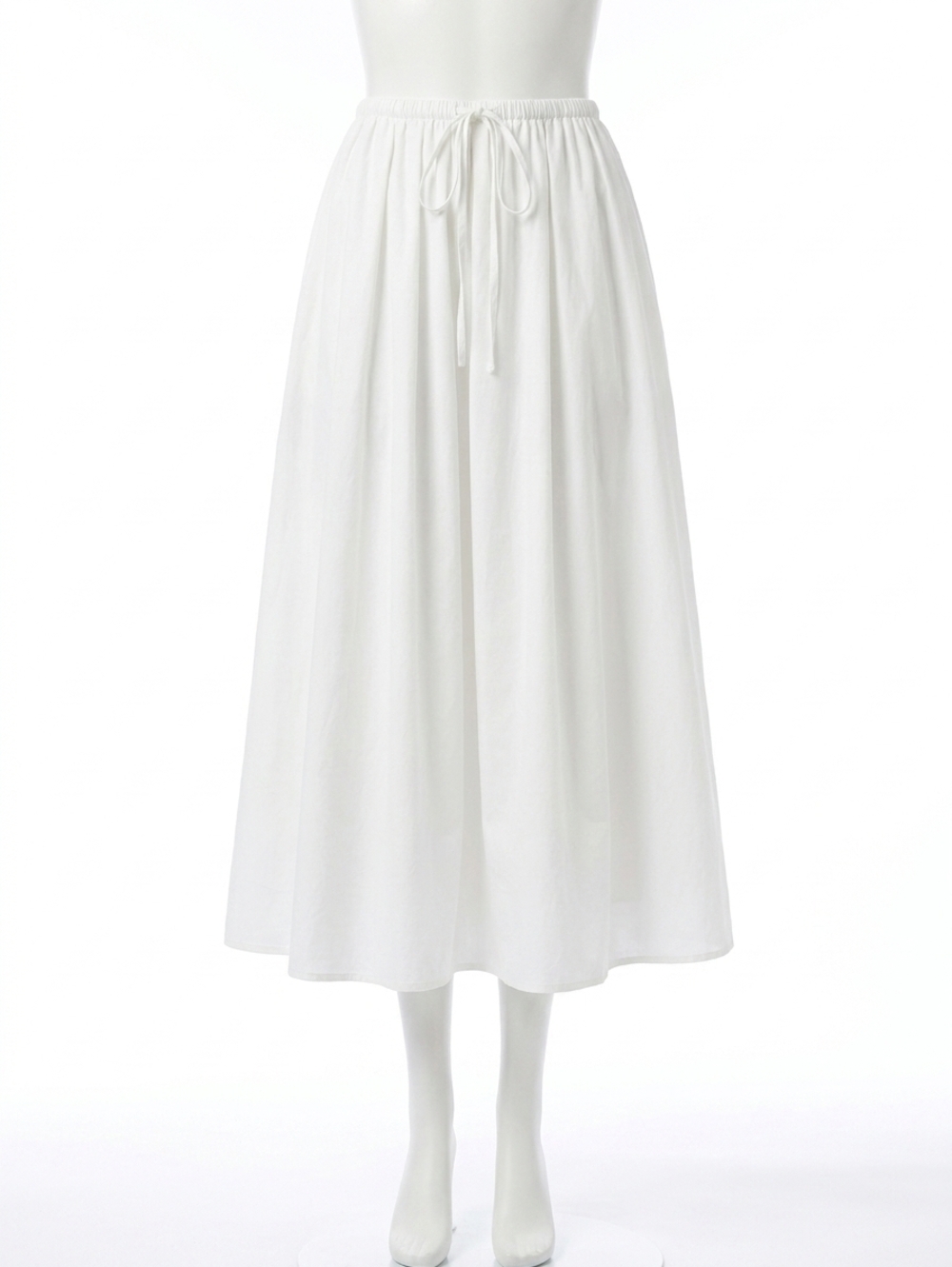 NEW GLAM claudia a-line skirt in white